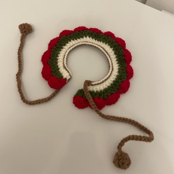 Crochet Handmade Pet Collar - Picture 3 of 7